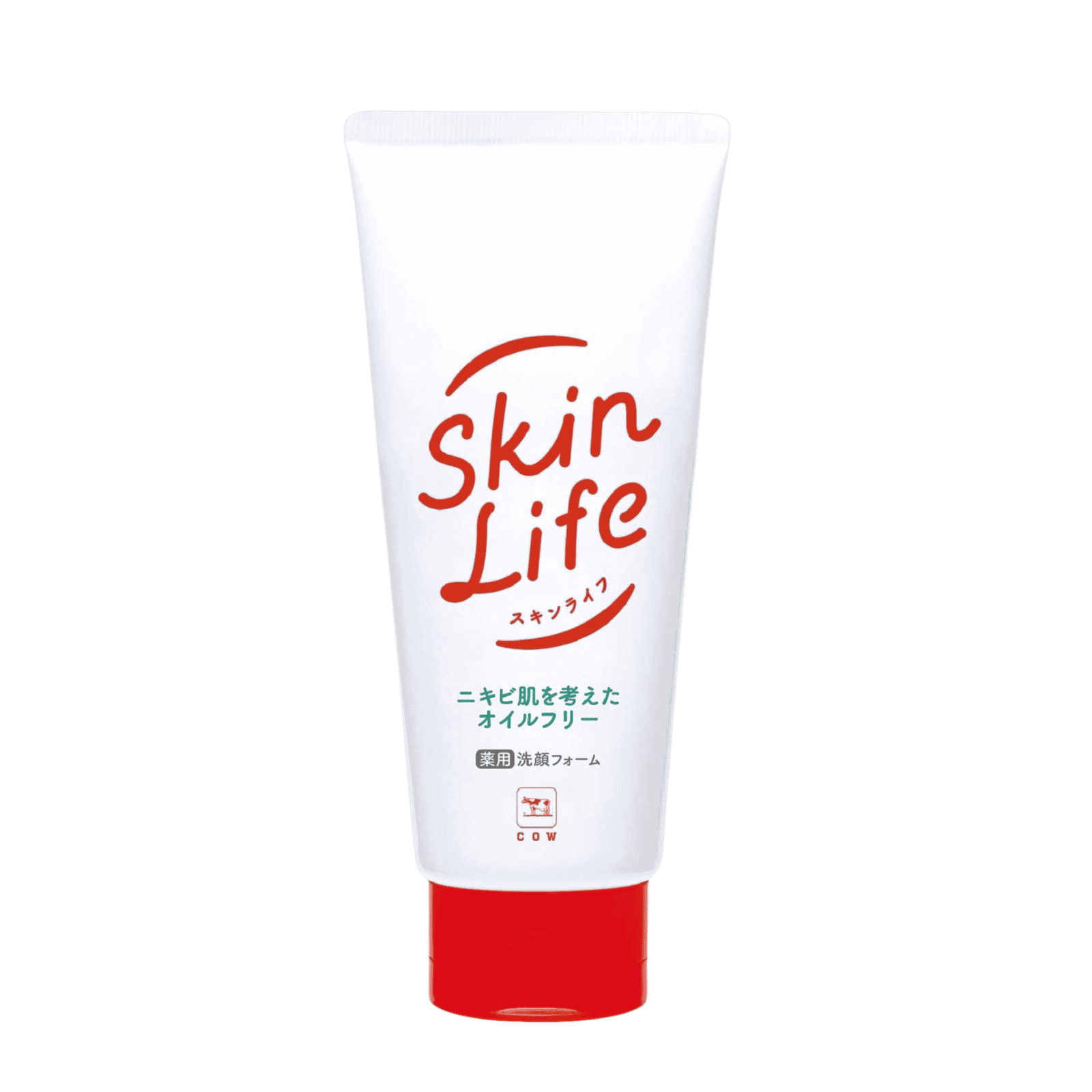 Cow brand Skin Life Facial Cleansing Foam Medicated Acne Care 130g
