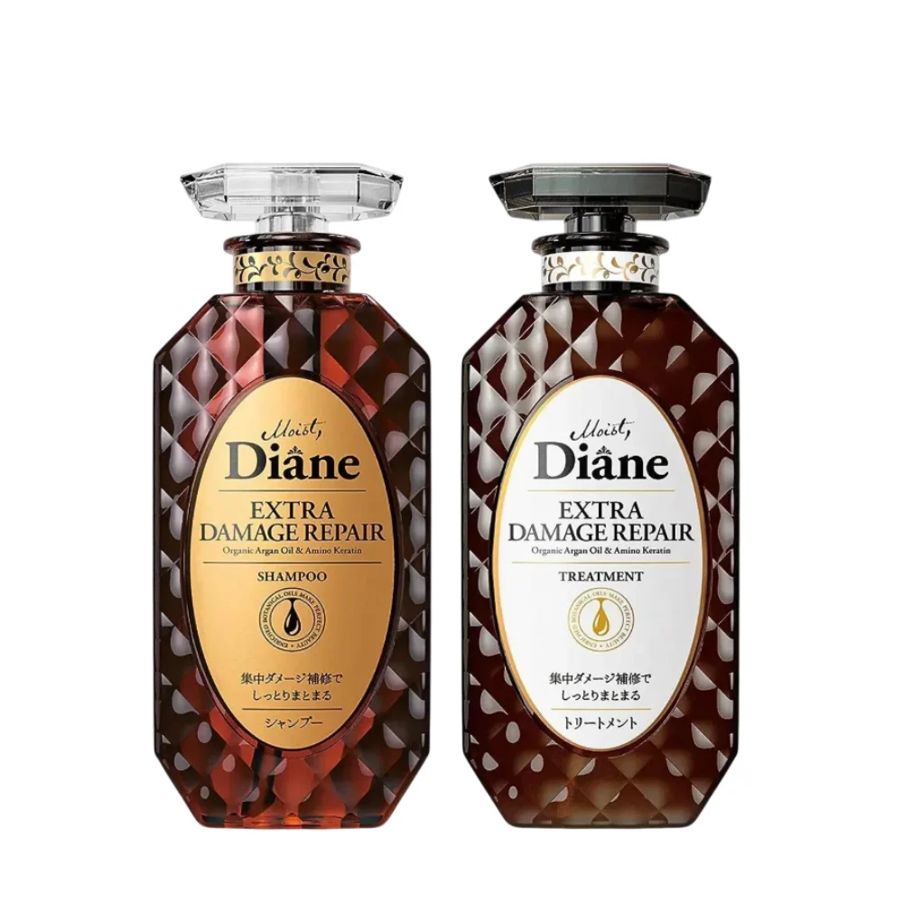 DIANE Extra Damage Repair Shampoo & Treatment Set (450ml+450ml)